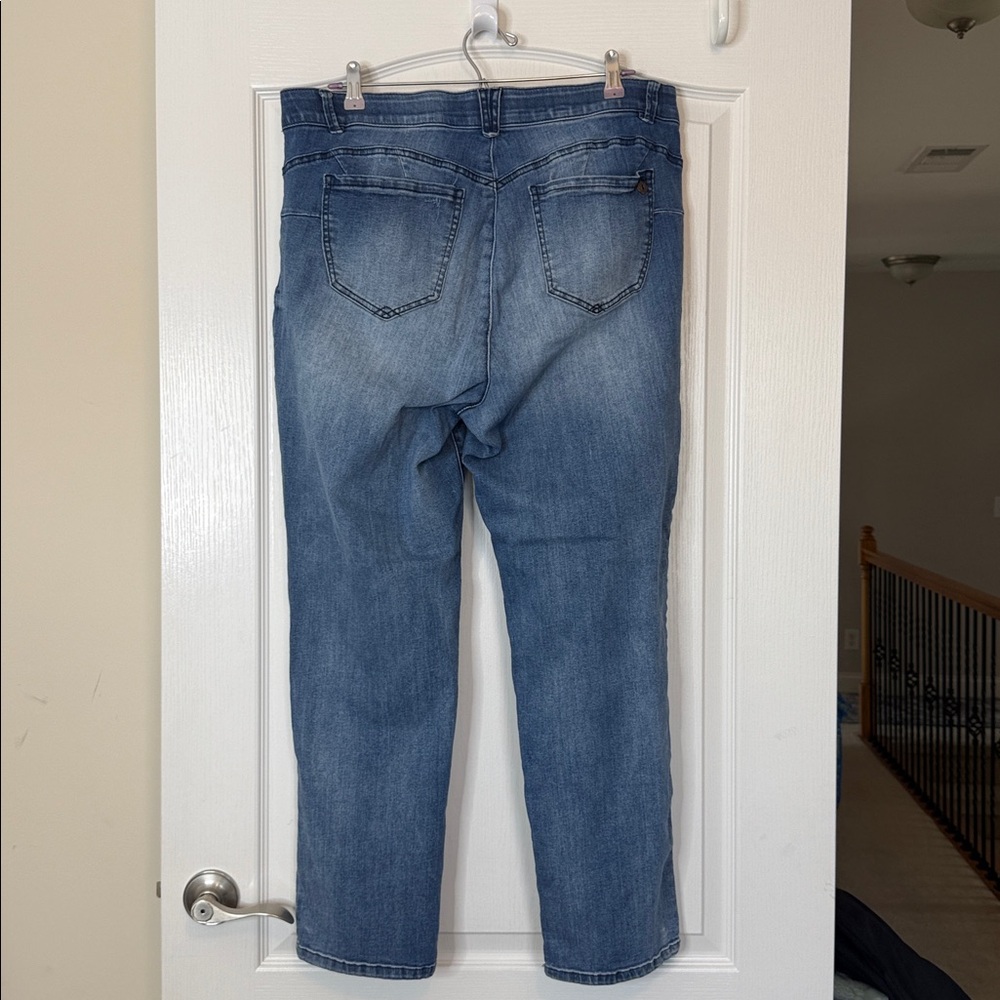 Democracy Absolution Distressed Straight Leg Jean… - image 6